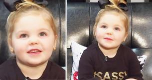 Une fille de 3 ans a eu une prise de tête avec l'un de ses camarades après qu'il lui ait demandé de l'épouser