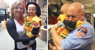 Un enfant de 3 ans en phase terminale qui admirait les pompiers rencontre ses héros avant de décéder