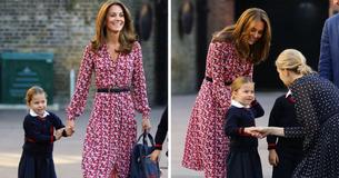 Le prince William et Kate Middleton parlent au présentateur de la BBC après s'être moqué de la princesse Charlotte