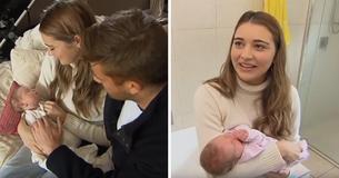 Modelo de 23 años no sabía que estaba embarazada hasta que dio a luz a su bebé en el suelo del baño