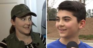 13-jarige uit Georgia spot met kinderen die bij de kringloop kopen totdat zijn moeder hem daar ook liet winkelen