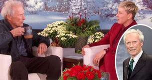 Clint Eastwood déclare à Ellen Degeneres qu'il " ne pense pas " au fait d'avoir 90 ans.