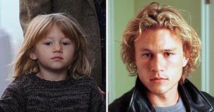 Matilda, de dochter van Heath Ledger,  lijkt precies op hem..