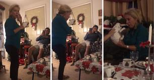 Mom In Empty Nest Is Overjoyed To Get A Dalmatian Puppy For Christmas