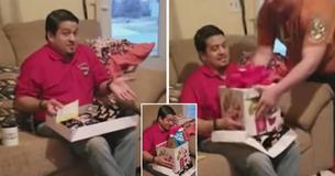 Ein Corgi-Liebhaber bekommt einen Welpen, nachdem er bereits Geschenke zu dem Thema bekommen hat