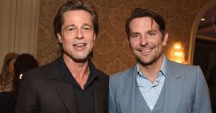 Brad Pitt devient très ému en remerciant Bradley Cooper pour sa sobriété lors du discours de remise des prix