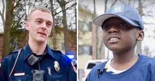 Personne n'est venu à la fête d’anniversaire d'un enfant de 9 ans, parce qu'il est victime d'intimidation, alors un policier a demandé des renforts