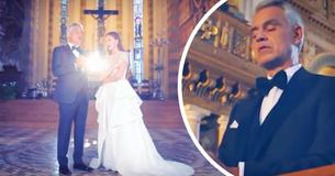 Andrea Bocelli singt ein atemberaubendes Duett mit Aida Garifullina in einer Kirche