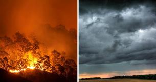 Regenbui is klaar om Australië te helpen, wat vermoeide brandweerlieden hoop geeft