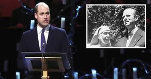 Prinz William lobt den "Großen Mut" seiner Urgroßmutter Prinzessin Alice in der Holocaust-Gedenkrede für die Aufnahme der jüdischen Familie im Zweiten Weltkrieg