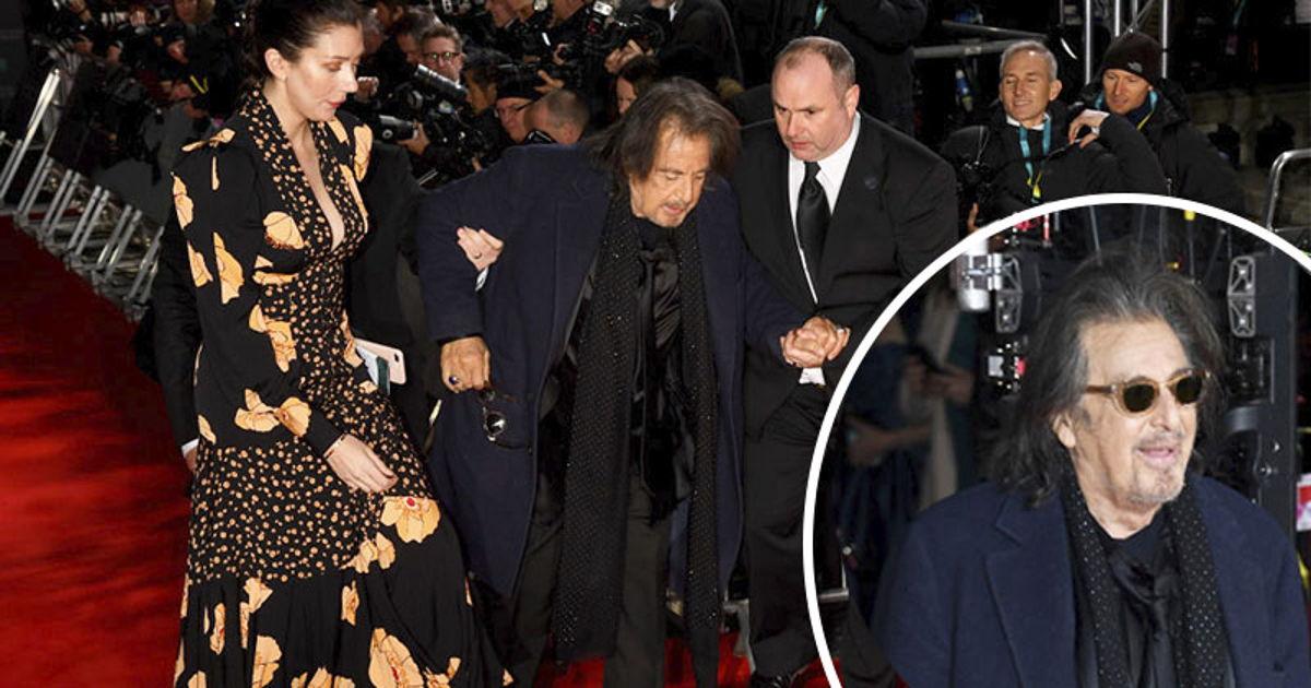 Al Pacino Suffers Fall On 2020 BAFTAs Red Carpet