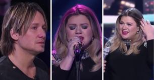 Kelly Clarkson zingt emotioneel lied bij Idols en Keith Urban houdt het bijna niet droog