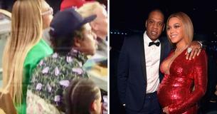 Jay-Z behauptete, er und Beyonce hätten vergessen, sich für die Nationalhymne beim Superbowl von ihren Plätzen zu erheben