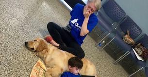 Service Dog Helps Boy With Autism Enjoy Physical Interaction For The First Time