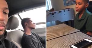 Vater kümmert sich ums Mobbing seines Sohnes, indem er einen Nachmittag mit dem Raufbold verbringt