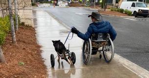 Disabled Dog Returned To Shelter Four Times Is Adopted By A Family Who Finally Gets Him