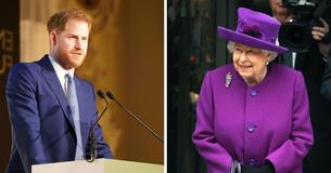 El príncipe Harry declaró estar "legítimamente orgulloso" de servir a la reina Isabel II durante su discurso en los premios