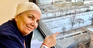Daughter Writes 'Be Brave' In Snow For Mom Receiving Treatment For Brain Cancer