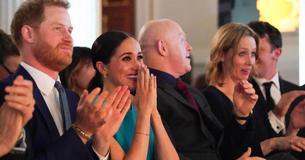Meghan was dolblij toen zij en Harry getuige waren van een koppel dat zich verloofde