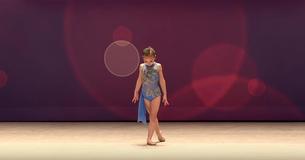 Une fillette de cinq ans remporte la première place avec un spectacle de danse plein de grâce et de charme