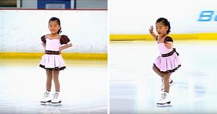 Cette petite fille patine sur glace et gagne la 1ère place avec une danse sur la chanson "Ice Cream"
