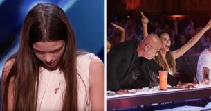 Une jeune fille nerveuse de 13 ans se transforme en rock star et obtient le Buzzer d'or