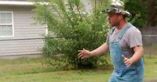 Man uit Oklahoma neemt recht in eigen hand nadat de politie er niet in slaagt te snelle motorrijder te pakken te krijgen