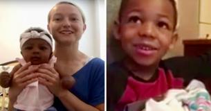 Echtgenoot en vrouw adopteren jongen - jaren later krijgen ze een oproep en adopteren ze het tweede kind van de biologische moeder