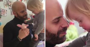 Hombre soltero adoptó a una niña con síndrome de Down después de que fuera rechazada por 20 familias