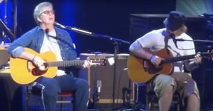 Eric Clapton a rejoint Ed Sheeran sur scène pour une performance mémorable sur "I Will Be There"