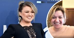 Kelly Clarkson postar en video utan make-up när hon sjunger en cover på en låt av Kenny Rogers