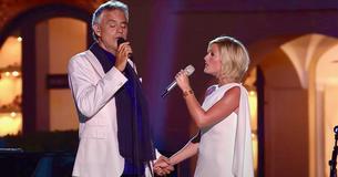El dúo de Andrea Bocelli con Helene Fischer de "When I Fall In Love" es exquisito