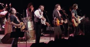 The Highwaymen schreven geschiedenis met hun optreden van "Me And Bobby McGee" in 1990