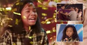 Kijkers van 'Britain's Got Talent' in extase nadat Simon Cowell gouden zoemer indrukt voor 12-jarige zangeres Fayth Ifel
