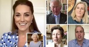 La Reine rejoint Kate Middleton et le Prince William dans un appel vidéo avec des infirmières à l'occasion de la journée internationale des infirmières