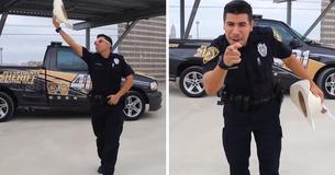 Le défi "Get Up Challenge" accueille un nouveau venu, un policier danseur