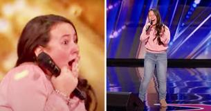 Roberta Battaglia, 10 ans, participante à l'AGT, remporte le Golden Buzzer pour avoir chanté "Shallow" du film "A Star Is Born"