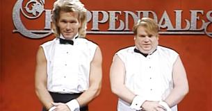 Près de trois décennies plus tard, le Sketch de Chippendale de Patrick Swayze et Chris Farley reste l'un des grands succès de Saturday Night Live