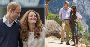 10 des plus beaux moments intimes de Kate Middleton et du Prince William lors des tournées royales