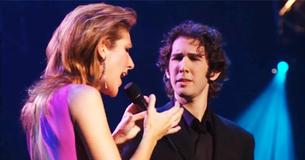 Celine Dion invita a Josh Groban al escenario para una interpretación de "The Prayer" que te dará escalofríos