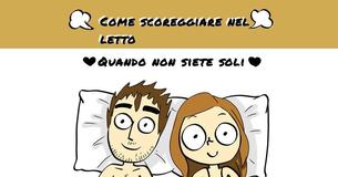 Come scorreggiare nel letto... Quando non si è soli