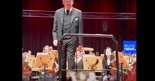 Cat Crashes Orchestra