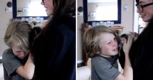 Children Shed Tears Of Joy When Mother Finds Missing Family Cat