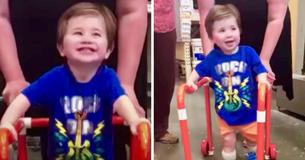Un père se rend au magasin pour acheter des pièces pour le déambulateur de son fils, mais les employés de Home Depot étonnent la famille en lui construisant son propre déambulateur