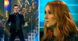Man probeert klassieker van Queen te zingen - let goed op het gezicht van Celine Dion als hij zijn mond opendoet