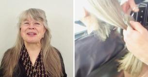 Une femme de 70 ans a vu une toute nouvelle personne émerger après sa transformation