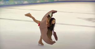 Achtjarige schaatsster met unieke routine verdient haar gouden medaille