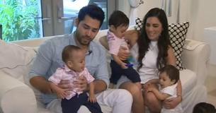 Une femme enceinte de quatre bébés demande au médecin d'accoucher quatre semaines plus tôt pour sauver une de ses bébés.