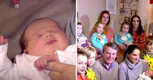 La supermaman Sue Radford salue la naissance de son 22ème bébé en 2020 après dix heures d'accouchement