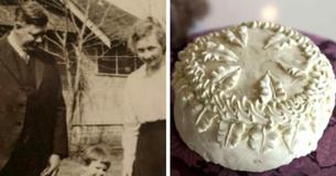 Uomo ripulisce garage, trova torna nuziale dei suoi nonni sposatisi 100 anni prima in una scatola di cappelli con un biglietto